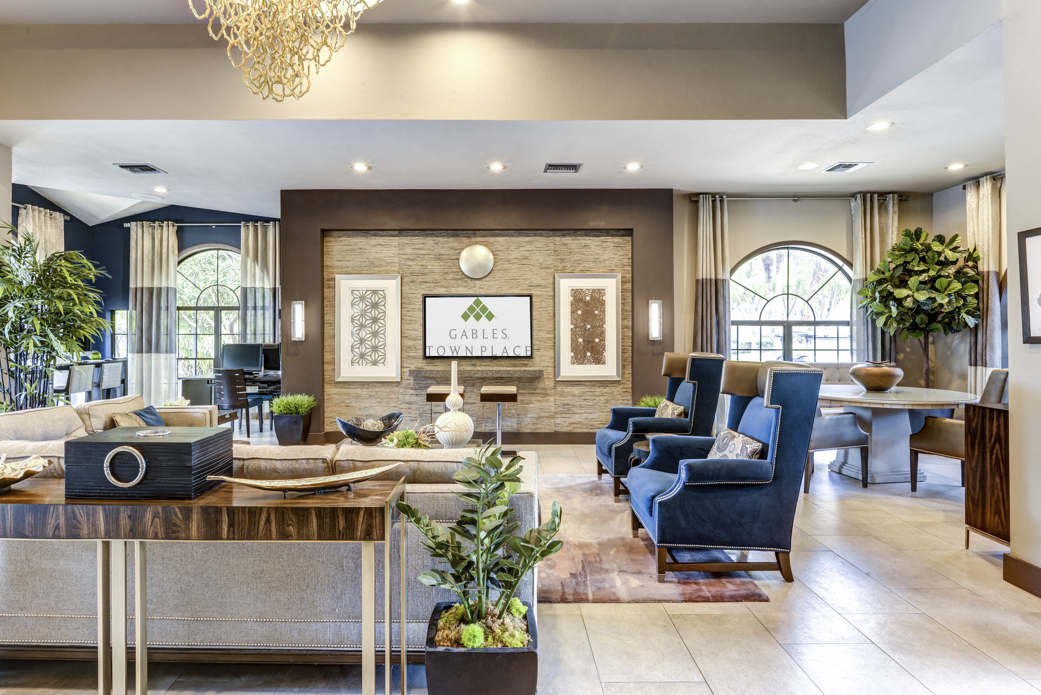 Gables Town Place Lobby 1